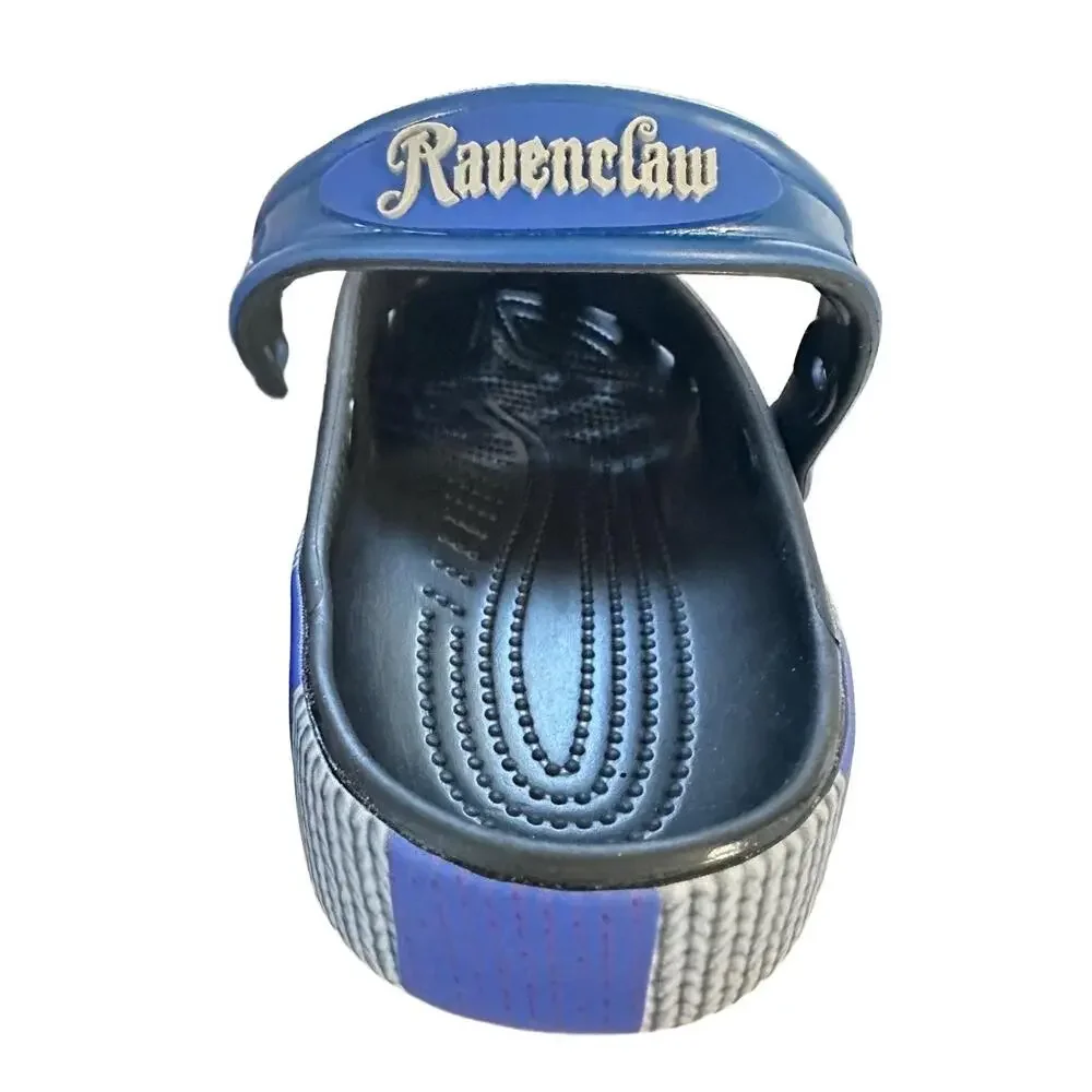 Crocs x Harry Potter RavenClaw M10 W12 Black Blue Clog-Style Adjustable Strap